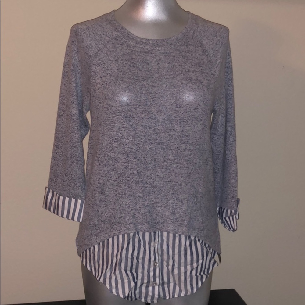 NWT BCX layered look top